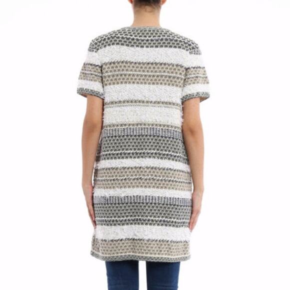 Diane Von Furstenberg Arryn Long Knit Cardigan Sweater Women P Petite Small - Picture 3 of 10